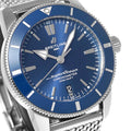  Shop Authentic Breitling Superocean Heritage B20 Automatic 44 Blue Dial Silver Mesh Bracelet Watch for Men - AB2030161C1A1 - Luxxuri
