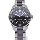  Shop Authentic Tag Heuer Aquaracer Quartz Black Dial Two Tone Steel Strap Watch for Men - WAY131A.BA0913 - Luxxuri