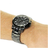  Shop Authentic Fossil Grant Chronograph Black Dial Black Steel Strap Watch for Men - FS4832 - Luxxuri