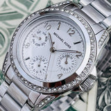  Shop Authentic Michael Kors Blair Silver Dial SIlver Steel Strap Watch for Women - MK5612 - Luxxuri