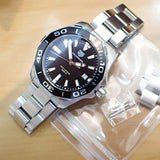  Shop Authentic Tag Heuer Aquaracer Black Dial Watch for Men - WAY111A.BA0928 - Luxxuri