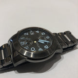  Shop Authentic Marc Jacobs Larry Chronograph Black Dial Gunmetal Grey Steel Strap Watch for Men - MBM5031 - Luxxuri