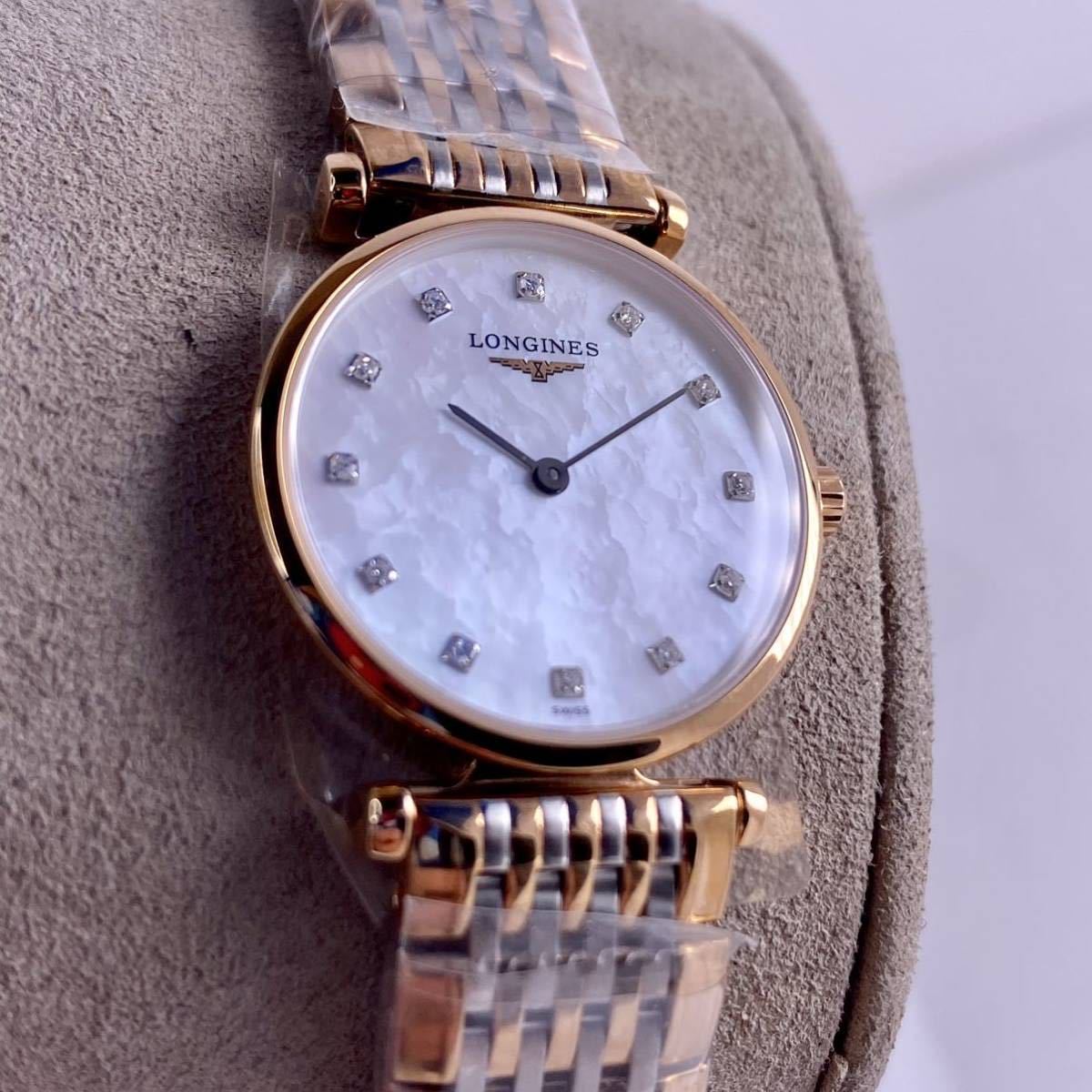  Shop Authentic Longines La Grande Classique De Longines Diamonds Mother of Pearl Dial Two Tone Mesh Bracelet  Watch for Women - L4.209.1.97.7 - Luxxuri