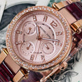  Shop Authentic Michael Kors Parker Rose Gold Dial Two Tone Steel Strap Watch for Women - MK6239 - Luxxuri