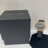  Shop Authentic Marc Jacobs Betty Mother of Pearl Black Dial Black Leather Strap Watch for Women - MJ1513 - Luxxuri