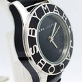  Shop Authentic Marc Jacobs Blade Black Dial Black Leather Strap Watch for Women - MBM1082 - Luxxuri