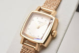  Shop Authentic Tissot Lovely Square Lady Quartz Rose Gold Dial Rose Gold Mesh Bracelet Watch For Women - T058.109.33.456.00 - Luxxuri