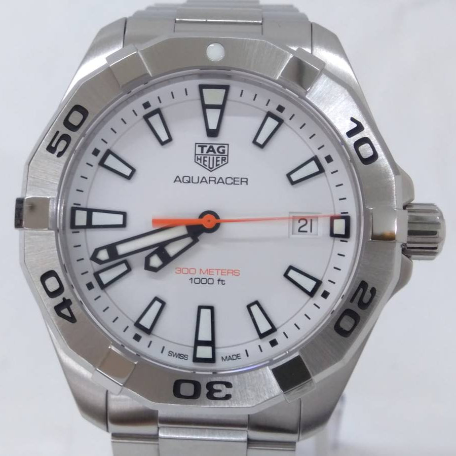 Tag Heuer Aquaracer White Dial Watch for Men - WBD1111.BA0928