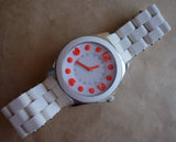 Shop Authentic Marc Jacobs Pelly White Dial White Silicone Strap Watch for Women - MBM2588 - Luxxuri