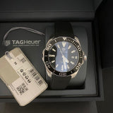  Shop Authentic Tag Heuer Aquaracer Black Dial Black Rubber Strap Watch for Men - WAY111A.FT6151 - Luxxuri
