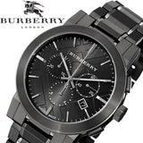  Shop Authentic Burberry The City Grey Dial Gunmetal Grey Steel Strap Watch for Men - BU9354 - Luxxuri