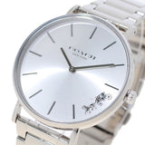 Coach Perry Silver Dial Silver Steel Strap Watch for Women - 14503344