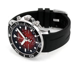  Shop Authentic Tissot Seastar 1000 Chronograph Red Dial Black Rubber Strap Watch For Men - T120.417.17.421.00 - Luxxuri