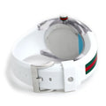  Shop Authentic Gucci SYNC XXL White Dial White Rubber Strap Watch For Men - YA137102 - Luxxuri