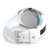  Shop Authentic Gucci SYNC XXL White Dial White Rubber Strap Watch For Men - YA137102 - Luxxuri