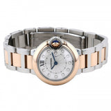  Shop Authentic Cartier Ballon Bleu De Cartier Diamonds Silver Dial Two Tone Steel Strap Watch for Women - W3BB0026 - Luxxuri