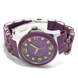  Shop Authentic Marc Jacobs Pelly Purple Dial Purple Silicone Strap Watch for Women - MBM2515 - Luxxuri