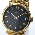  Shop Authentic Marc Jacobs Baker Black Dial Gold Steel Strap Watch for Women - MBM3355 - Luxxuri