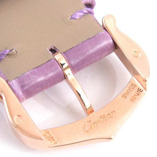  Shop Authentic Cartier Ballon Bleu Diamonds White Dial Pink Leather Strap Watch for Women - WE902050 - Luxxuri