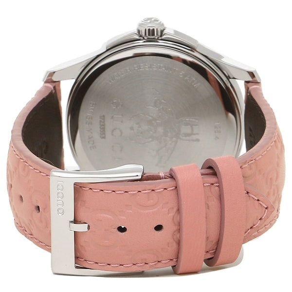 Shop Authentic Gucci G Timeless Quartz Candy Pink Dial Pink Leather Strap Watch For Women - YA1264030 - Luxxuri