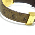  Shop Authentic Gucci Dive Doraemon Brown Dial Brown Leather Strap Watch For Men - YA136334 - Luxxuri