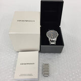 Shop Authentic Emporio Armani Renato Quartz Grey Dial Silver Steel Strap Watch For Men - AR2514 - Luxxuri