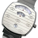  Shop Authentic Gucci Grip Quartz Silver Dial Silver Steel Strap Watch For Women - YA157401 - Luxxuri