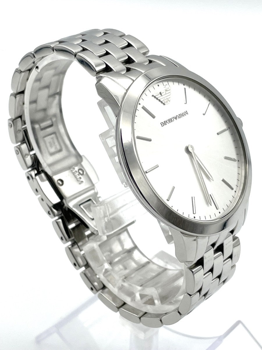  Shop Authentic Emporio Armani Classic Quartz Silver Dial Silver Steel Strap Watch For Men - AR1745 - Luxxuri