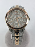  Shop Authentic Michael Kors Runway Mercer Crystals Silver Dial Two Tone Steel Strap Watch For Women - MK6716 - Luxxuri