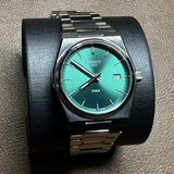  Shop Authentic Tissot PRX Green Dial Silver Steel Strap Watch for Women - T137.210.11.081.00 - Luxxuri