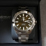  Shop Authentic Tag Heuer Aquaracer Sunray Brown Dial Watch for Men - WAY2018.BA0927 - Luxxuri