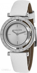  Shop Authentic Michael Kors Averi Silver Dial White Leather Strap Watch for Women - MK2524 - Luxxuri