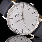  Shop Authentic Tissot T Classic Everytime Large White Dial Black Leather Strap Watch For Men - T109.610.16.031.00 - Luxxuri