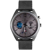  Shop Authentic Tommy Hilfiger Deacon Multifunction Black Dial Black Mesh Bracelet Watch for Men - 1791546 - Luxxuri