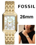  Shop Authentic Fossil Raquel Three Hand Mother of Pearl Dial Gold Steel Strap Watch For Women - ES5304 - Luxxuri