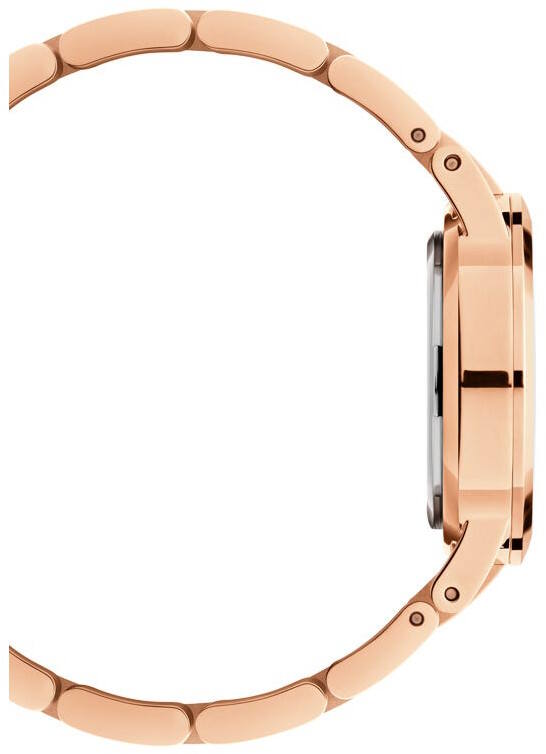 Shop Authentic Daniel Wellington Iconic Link Black Dial Rose Gold Steel Strap Watch for Women - DW00100210 - Luxxuri