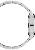  Shop Authentic Daniel Wellington Iconic Link Black Dial Silver Steel Strap Watch For Women - DW00100208 - Luxxuri