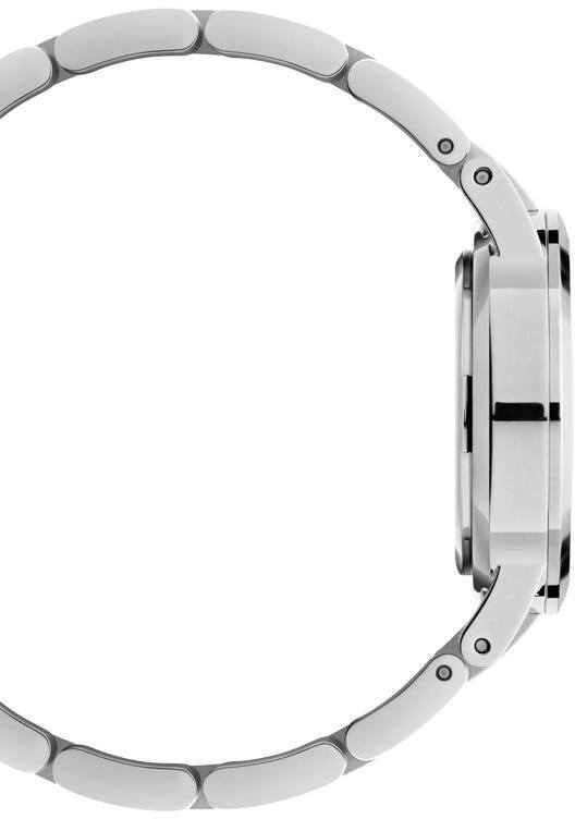  Shop Authentic Daniel Wellington Iconic Link Black Dial Silver Steel Strap Watch For Women - DW00100208 - Luxxuri