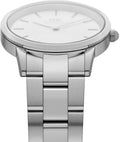  Shop Authentic Daniel Wellington Iconic Link White Dial Silver Steel Strap Watch For Women - DW00100205 - Luxxuri