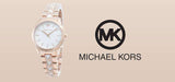  Shop Authentic Michael Kors Runway Mercer Mother of Pearl White Dial Two Tone Steel Strap Watch For Women - MK6674 - Luxxuri