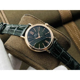  Shop Authentic IWC Portofino Automatic Green Dial Green Leather Strap Watch for Women - IW357405 - Luxxuri