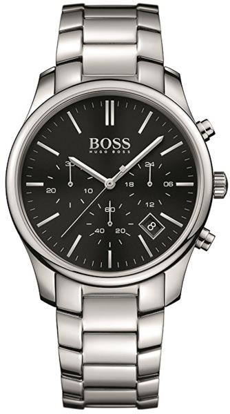  Shop Authentic Hugo Boss Commander Black Dial Silver Steel Strap Watch for Men - 1513433 - Luxxuri