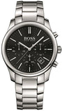  Shop Authentic Hugo Boss Commander Black Dial Silver Steel Strap Watch for Men - 1513433 - Luxxuri