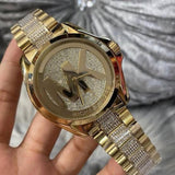  Shop Authentic Michael Kors Bradshaw Gold Dial Gold Steel Strap Watch for Women - MK6487 - Luxxuri