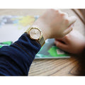  Shop Authentic Calvin Klein Minimal Silver Dial Gold Mesh Bracelet Watch for Women - K3M22526 - Luxxuri