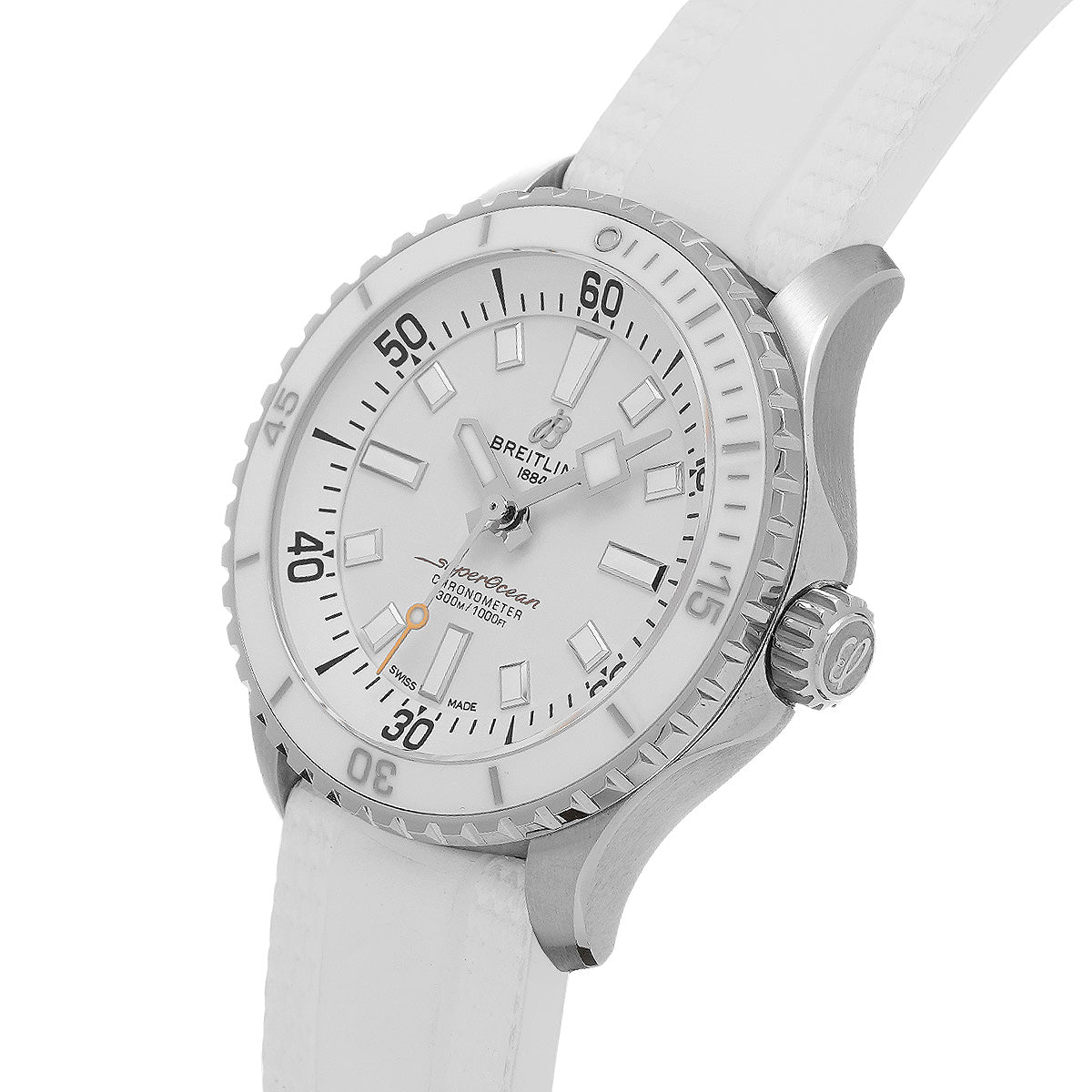  Shop Authentic Breitling Superocean Automatic 36 White Dial White Rubber Strap Watch for Men - A17377211A1S1 - Luxxuri