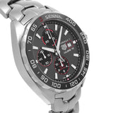 Shop Authentic Tag Heuer Formula 1 Chronograph Senna Grey Dial Silver Steel Strap Watch for Men - CAZ201D.BA0633 - Luxxuri