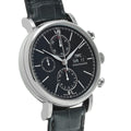  Shop Authentic IWC Portofino Chronograph Black Dial Black Leather Strap Watch for Men - IW391029 - Luxxuri