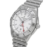  Shop Authentic Breitling Chronomat GMT 40 White Dial Silver Steel Strap Watch for Men - A32398101A1A1 - Luxxuri
