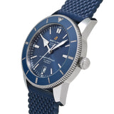  Shop Authentic Breitling Superocean Heritage B20 Automatic 46 Blue Dial Blue Mesh Bracelet Watch for Men - AB2020161C1S1 - Luxxuri